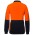 JB's Hi Vis 330G 1/2 Zip Fleece - Orange/Navy