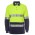 JB's Hi Vis Long Sleeve (D+N) Trade Polo - Lime/Navy