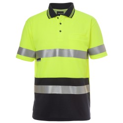 JB's HV S/S NON CUFF (D+N) TRAD POLO 