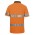 JB's Hi Vis Short Sleeve Non Cuff (D+N) Trad Polo - Orange/Navy