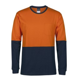 JB's HV L/S CREW NECK COTTON T-SHIRT 