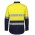 JB's Hi Vis (D+N) Close Front Long Sleeve 150G W/Shirt - Yellow/Navy