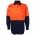JB's Hi Vis Long Sleeve 190G Shirt - Orange/Navy