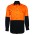 JB's Hi Vis Long Sleeve 150G Shirt - Orange/Black