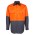 JB's Hi Vis Long Sleeve 150G Shirt - Orange/Charcoal