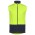 JB's Hi Vis Three Layer Softshell Vest - Lime/Navy