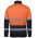 JB's Hi Vis 1/2 Zip Segmented Tape Fleecy - Orange/Navy