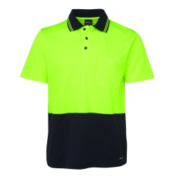 JB's HV NON CUFF S/S COTTON BACK POLO 