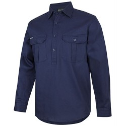 JB's Close Front Long Sleeve Work Shirt