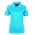 Podium Ladies Bell Polo - Aqua/White