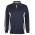 Podium Long Sleeve Cool Polo - Navy/White/Grey