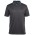 Podium Jacquard Contrast Polo - Charcoal/Aqua