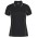 Podium Ladies Piping Polo - Black/Pea Green