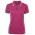 Podium Ladies Piping Polo - Hot Pink/White