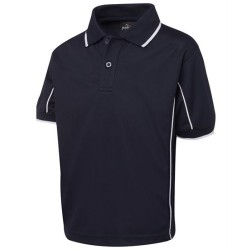 Podium Kids Short Sleeve Piping Polo