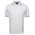 Podium Short Sleeve Piping Polo - White/Grey