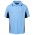 Podium Kids Contrast Polo - Light Blue/Navy