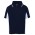 Podium Kids Contrast Polo - Navy/White