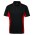 Podium Contrast Polo - Black/Red