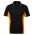 Podium Contrast Polo - Black/Gold