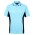 Podium Contrast Polo - Light Blue/Navy