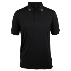 PODIUM 4 STRIPE S/S STRETCH POLO 