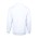 Podium Long Sleeve Poly Polo - White