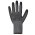 JB's Steeler Crinkle Latex Glove (12PK) - Grey/Black