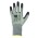 JB's Waterproof Dbl Latex Coated Glove 5PK - Grey/Black