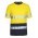 JB's Hi Vis (D+N) Cotton T-Shirt - Yellow/Navy
