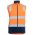 JB's Hi Vis (D+N) Three Layer Softshell Vest - Orange/Navy
