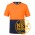 JB's Hi Vis Cotton Back Tee - Orange/Navy