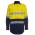 JB's Hi Vis (D+N) Long Sleeve 190G Shirt - Yellow/Navy
