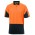 JB's Hi Vis 4602.1 Short Sleeve Gap Polo - Orange/Navy