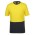 JB's Hi Vis Crew Neck Cotton T-Shirt Yellow/Navy - 5XL - Lime/Navy