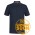 Podium Short Sleeve Recycled Polyester Pocket Polo - Navy