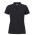 C of C Ladies Cotton Short Sleeve Stretch Polo - Black