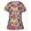 JB's Ladies Scrub Top Printed - Cats & Dogs