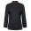 JB's Ladies Long Sleeve Snap Button Chefs Jacket - Black