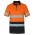 JB's Hi Vis (D+N) Short Sleeve Cotton Polo - Orange/Black