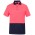 JB's Hi Vis 4602.1 Non Cuff Trad Polo - Pink/Navy