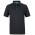 Podium Contrast Stretch Polo - Black/Aqua