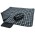 Picnic Time Blanket - Black Tartan