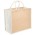 Large Eco Jute Tote - Natural,Cream