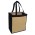 Ecowise Jute Tote - Natural,Black