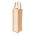 Eco Jute 1 Bottle Wine Bag - Natural