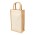 Eco Jute 2 Bottle Wine Bag - Natural