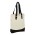 Canvas Beach Tote - Natural/Black
