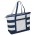 Boat Tote - Natural,Navy