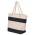 Beach Shopper Bag - Natural,Black